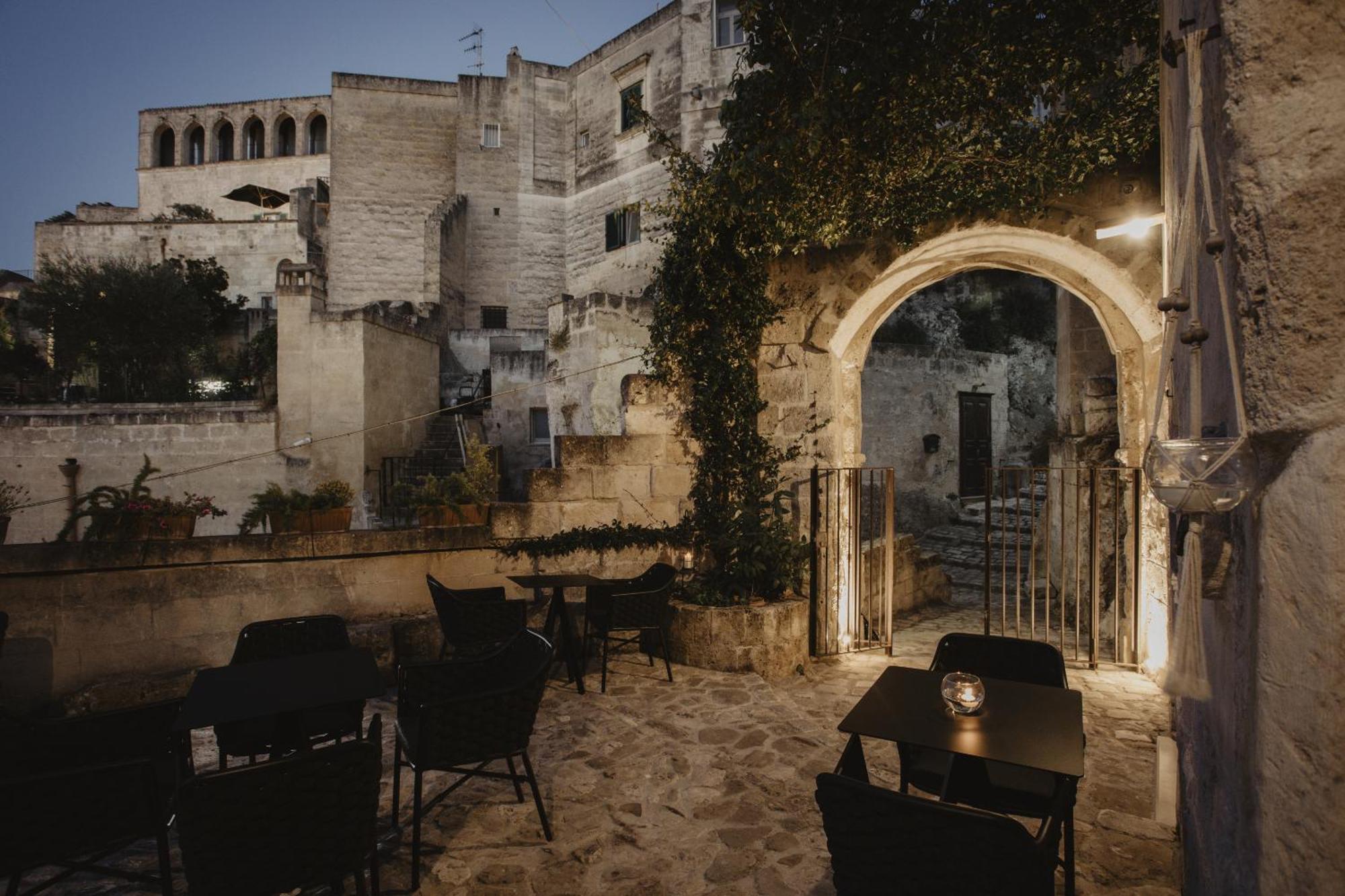 Hotel Aque Cave Matera Esterno foto