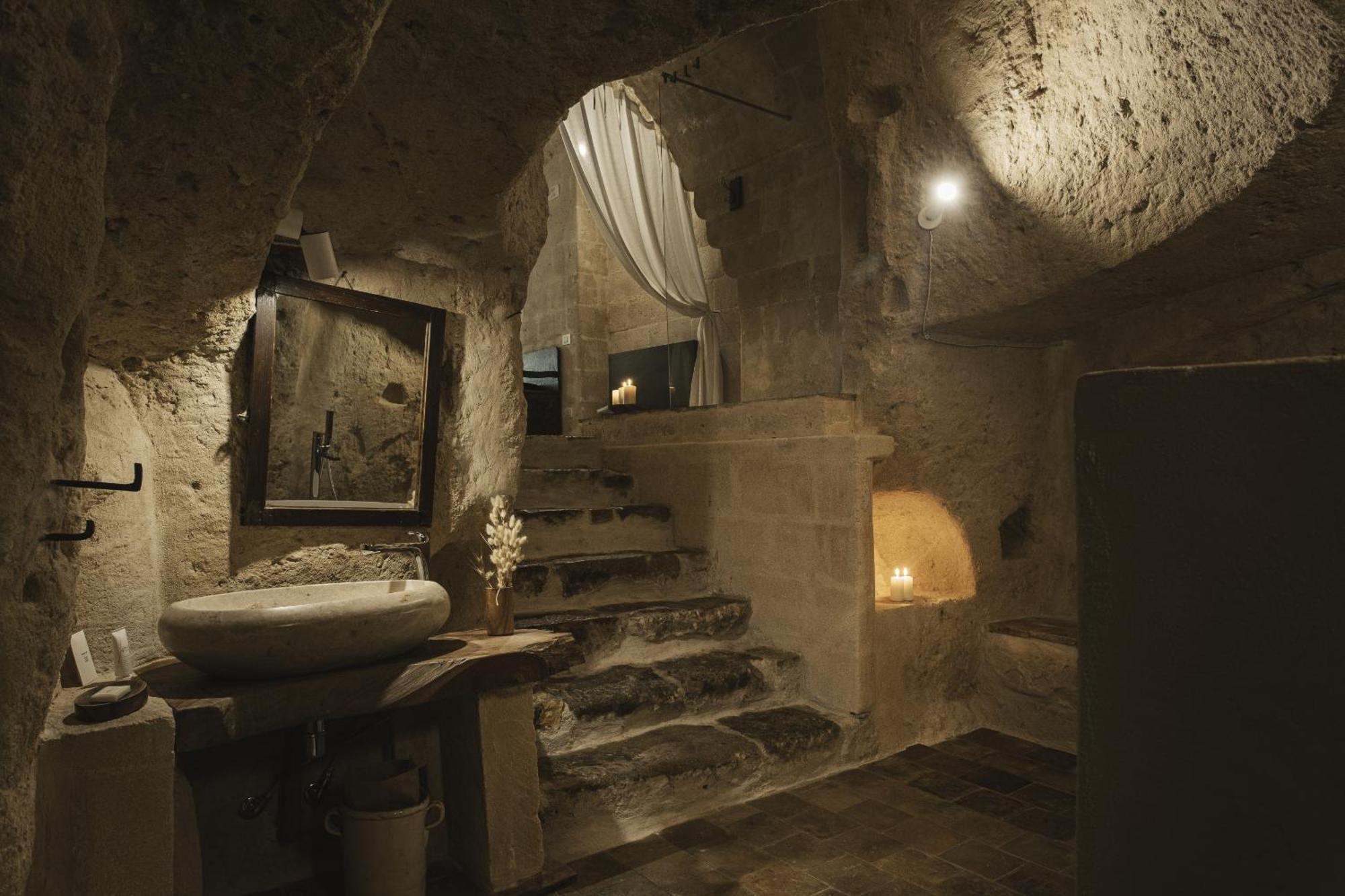 Hotel Aque Cave Matera Esterno foto