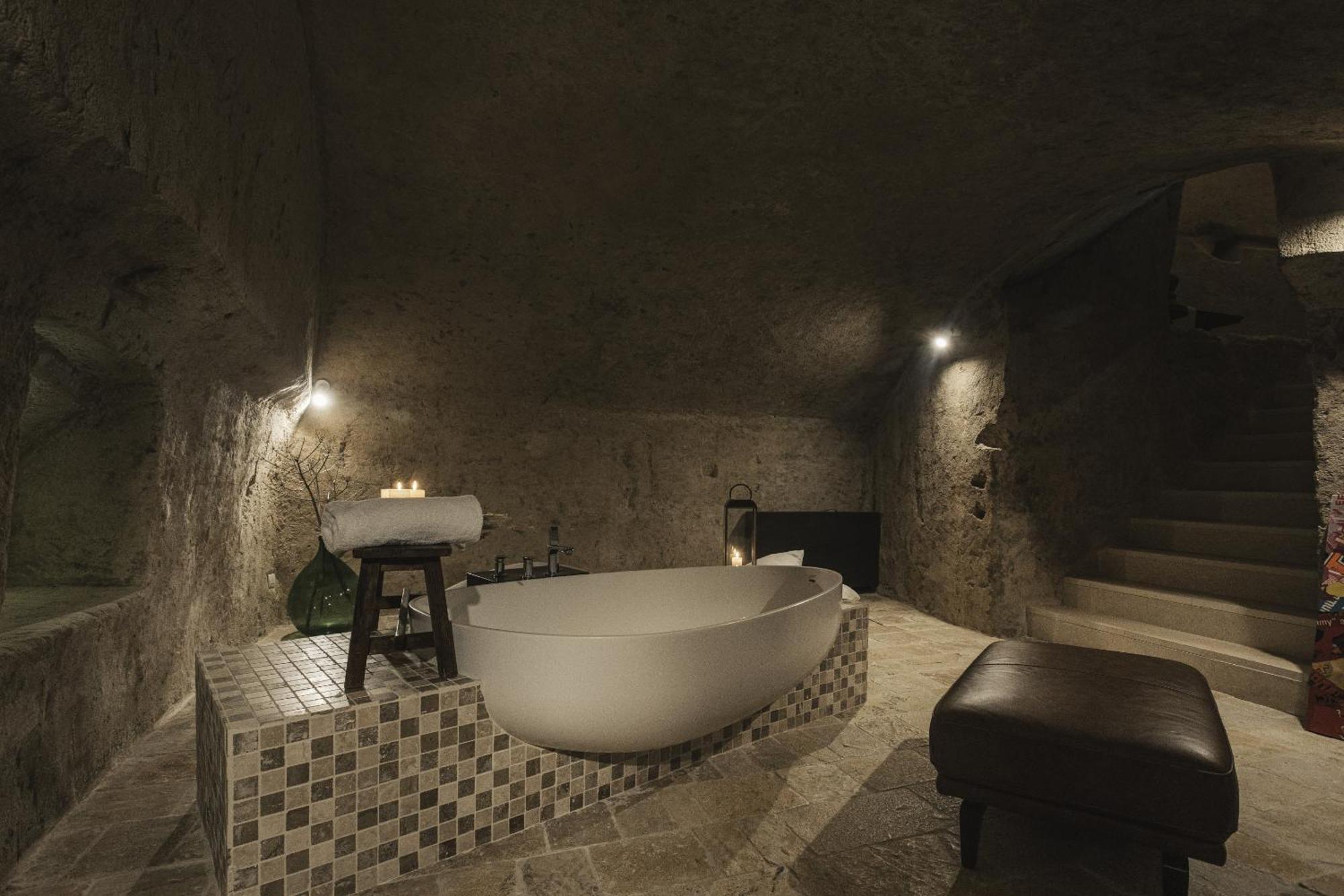 Hotel Aque Cave Matera Esterno foto