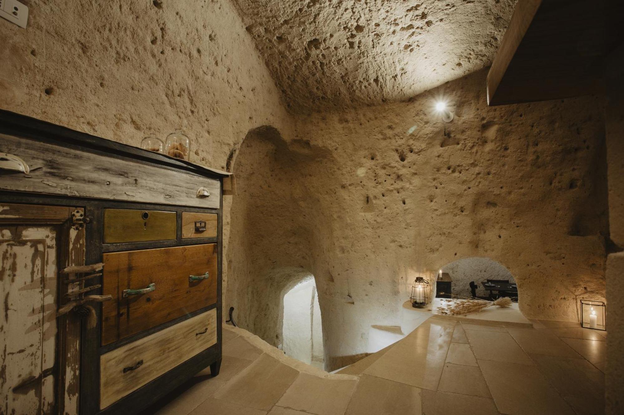 Hotel Aque Cave Matera Esterno foto