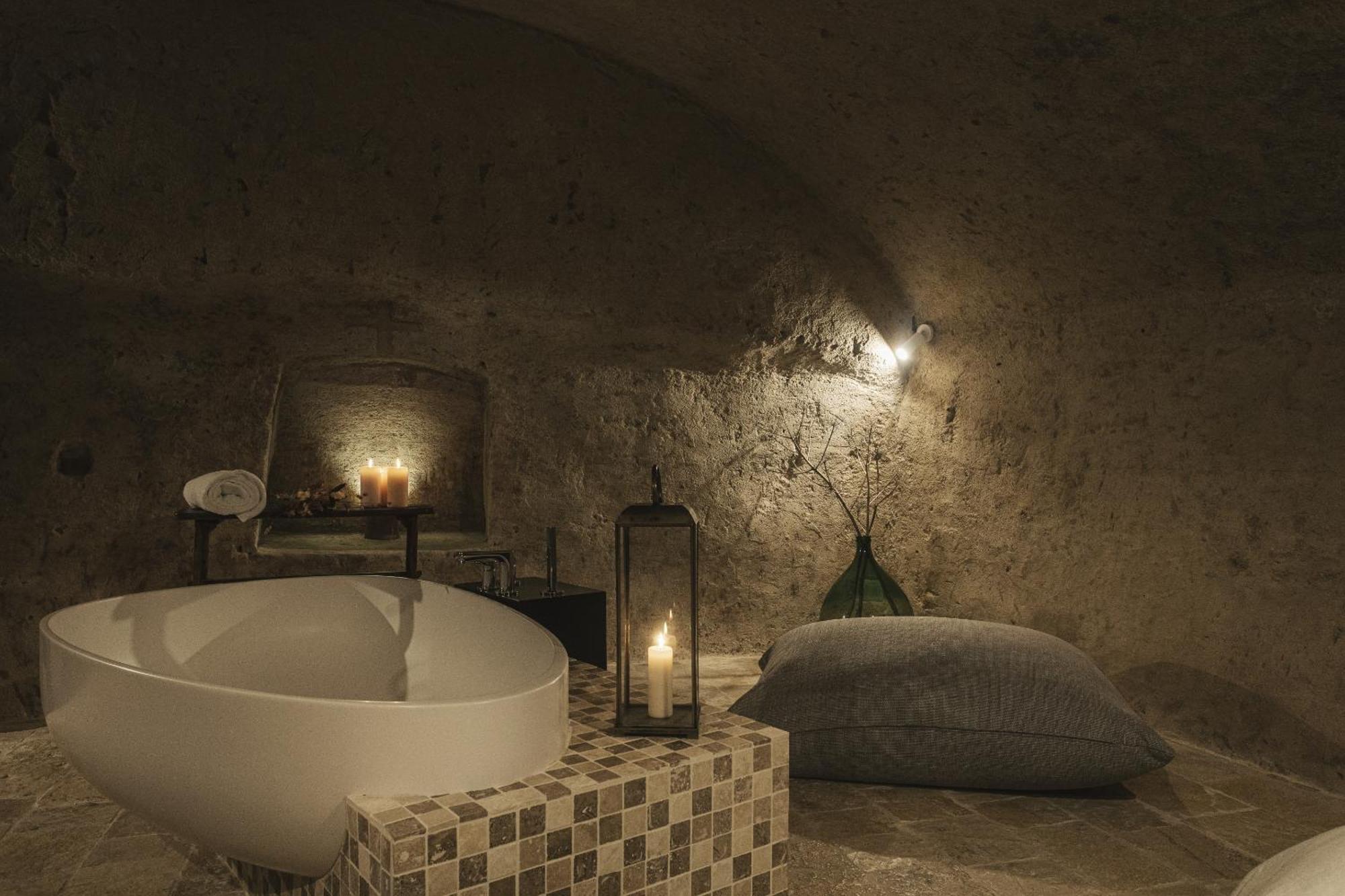 Hotel Aque Cave Matera Esterno foto