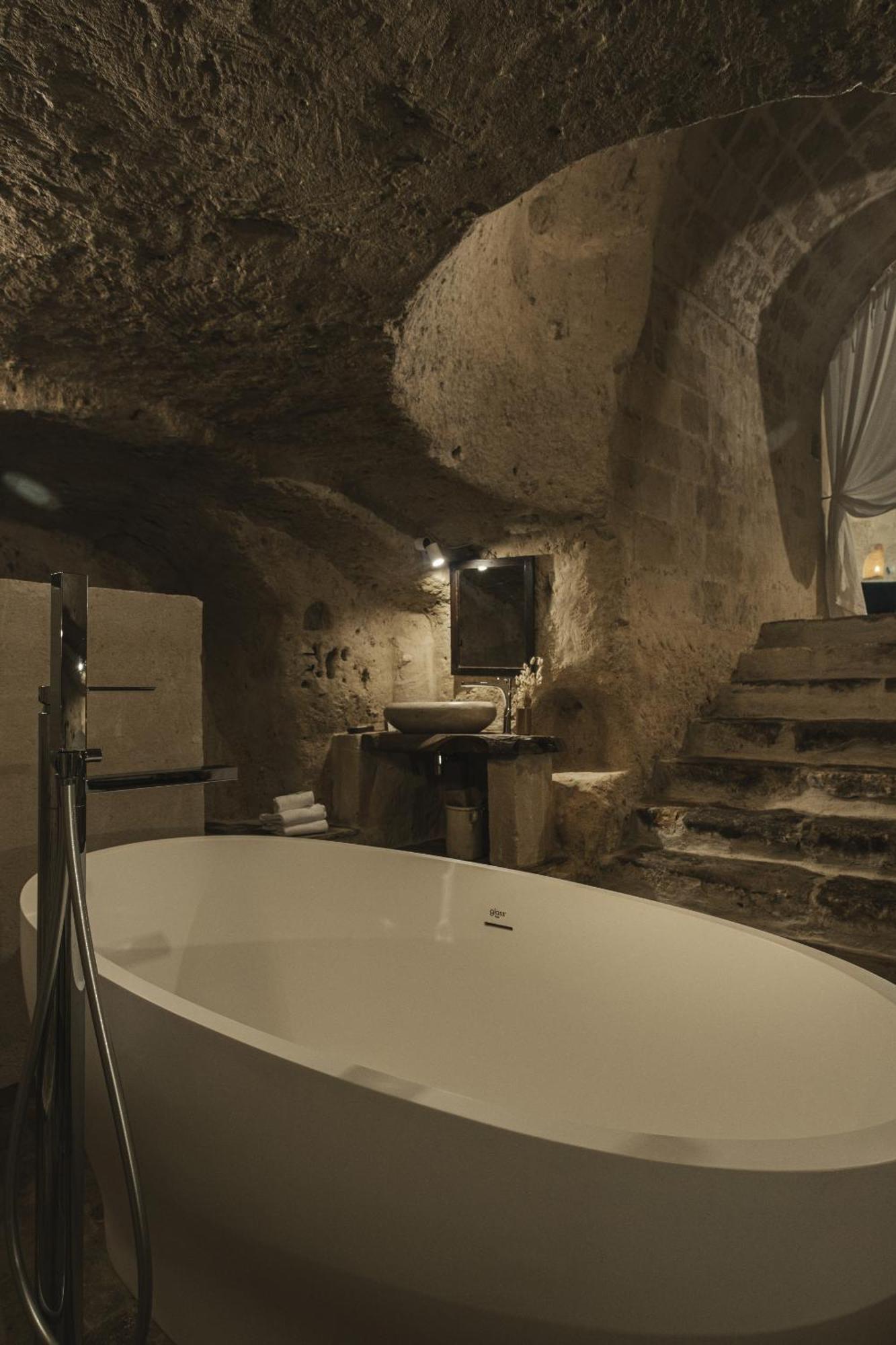 Hotel Aque Cave Matera Esterno foto