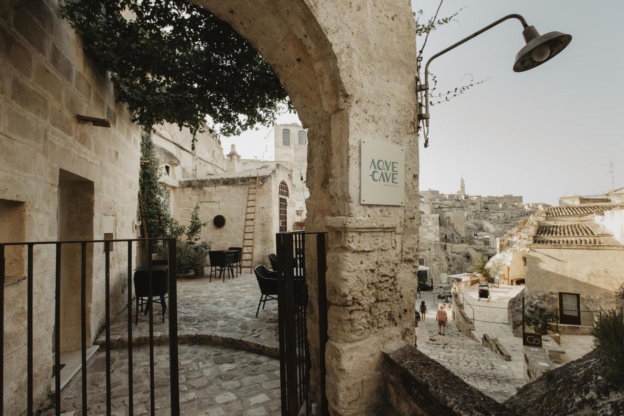 Hotel Aque Cave Matera Esterno foto
