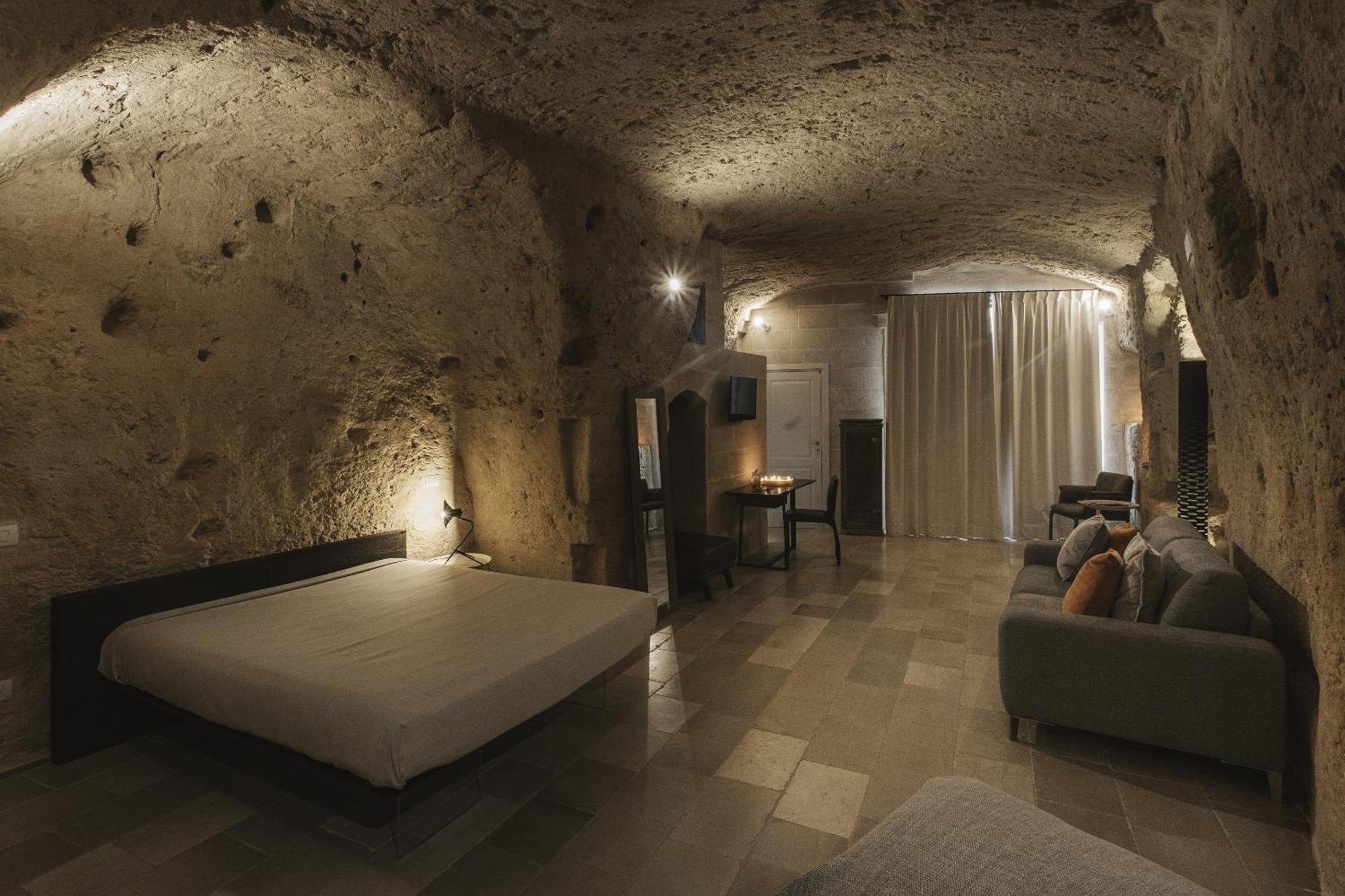 Hotel Aque Cave Matera Esterno foto