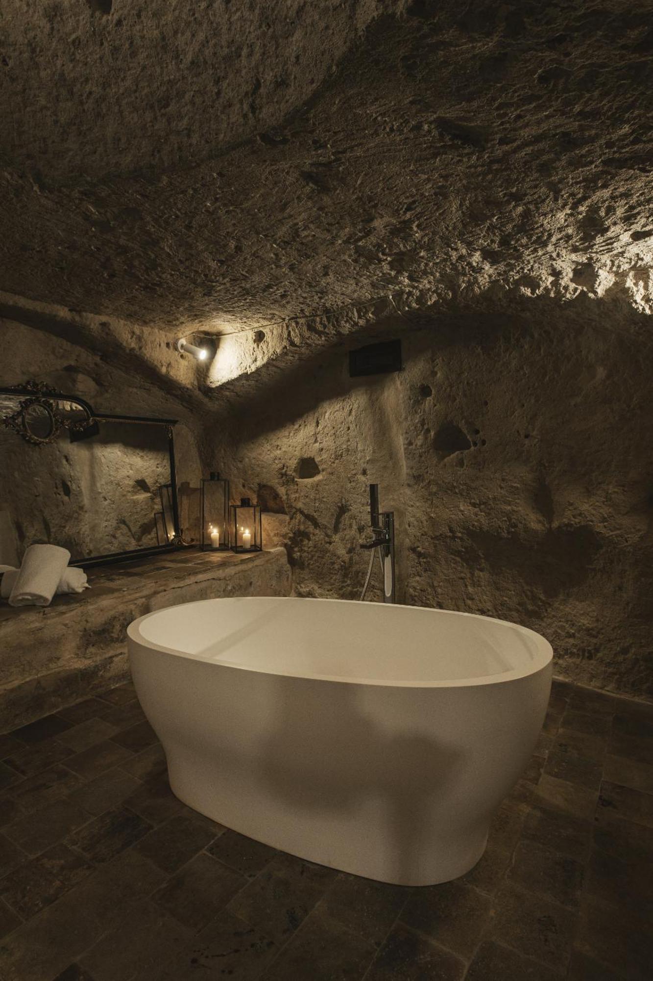 Hotel Aque Cave Matera Esterno foto