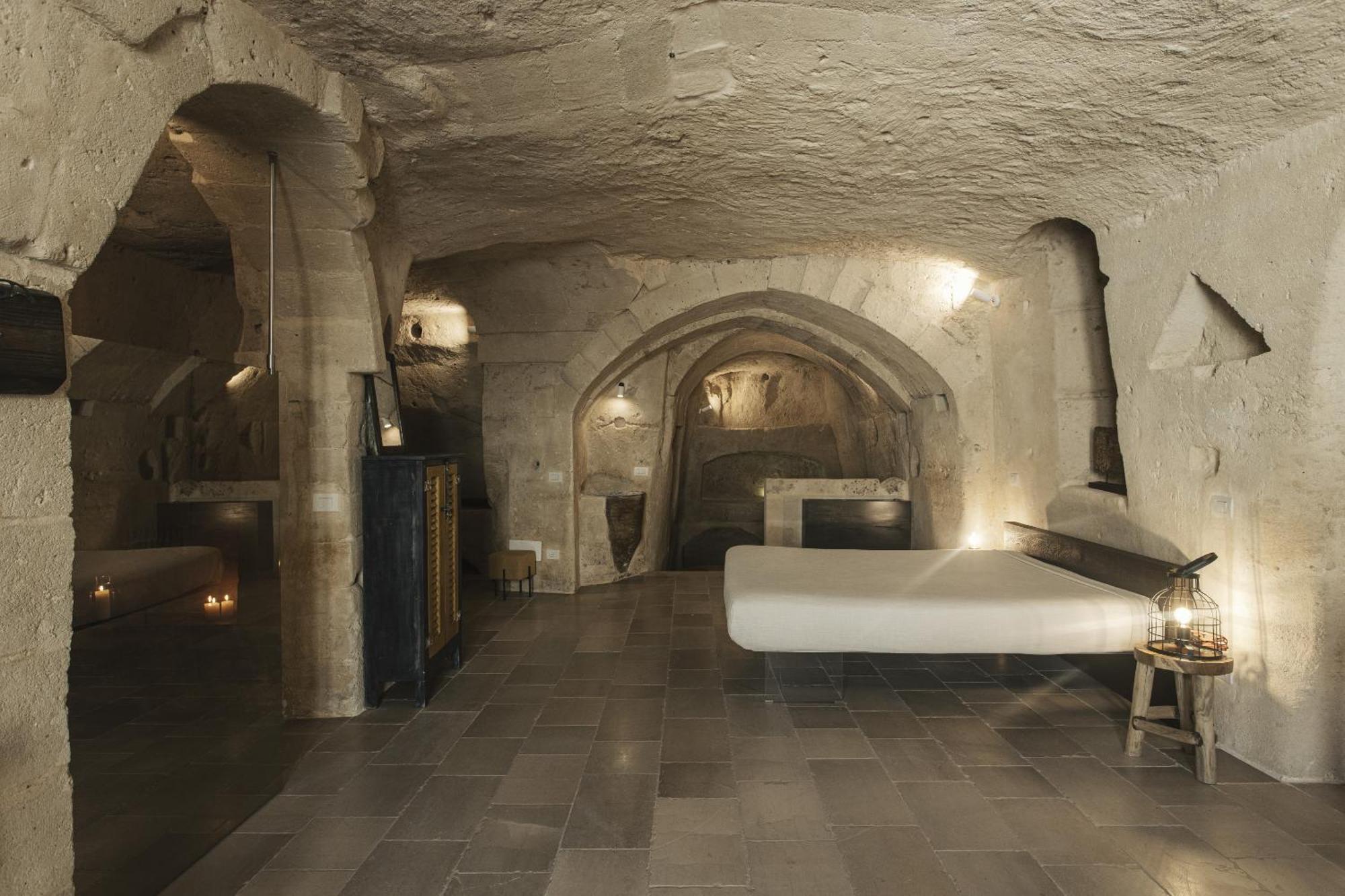 Hotel Aque Cave Matera Esterno foto
