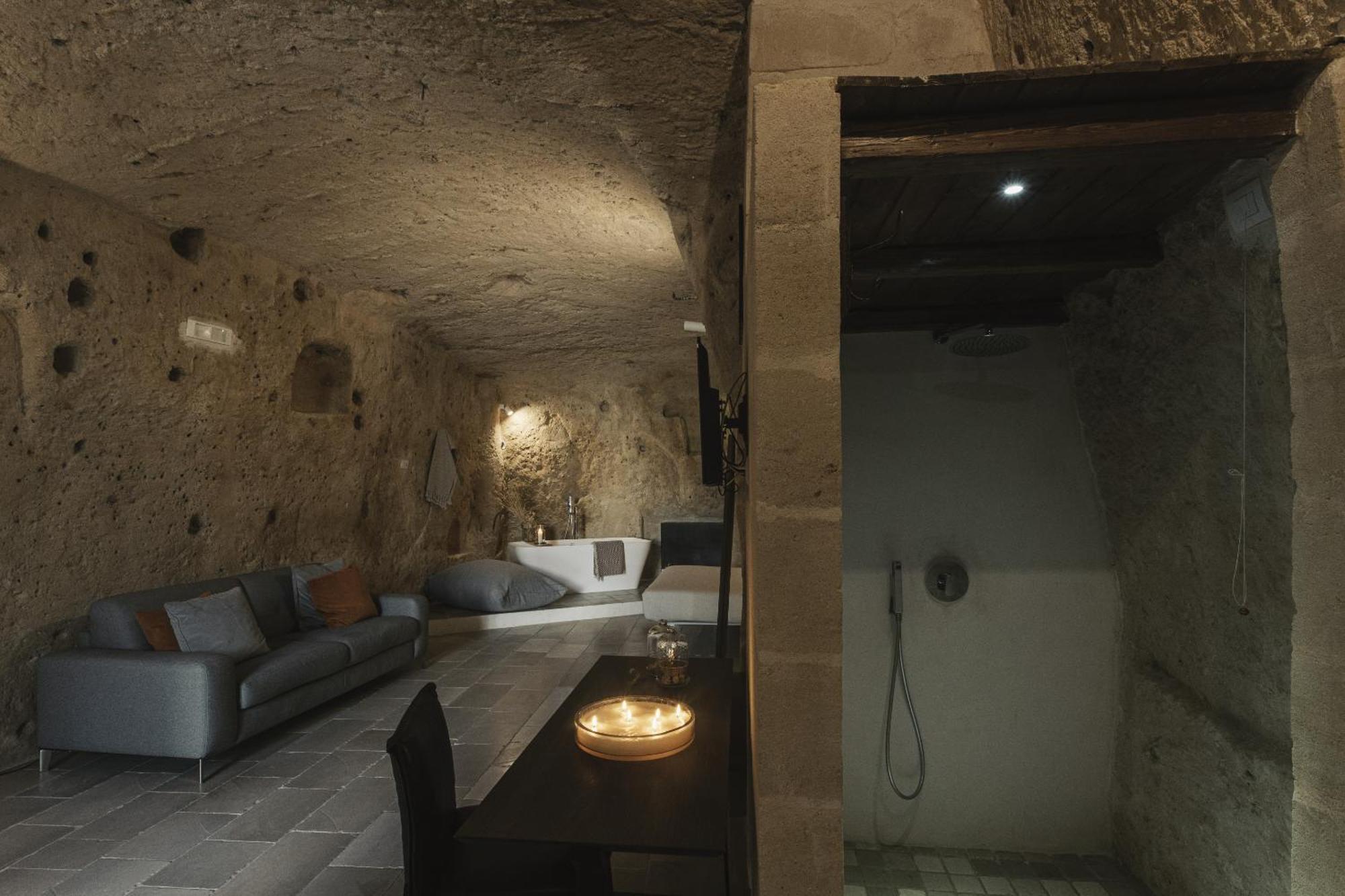 Hotel Aque Cave Matera Esterno foto