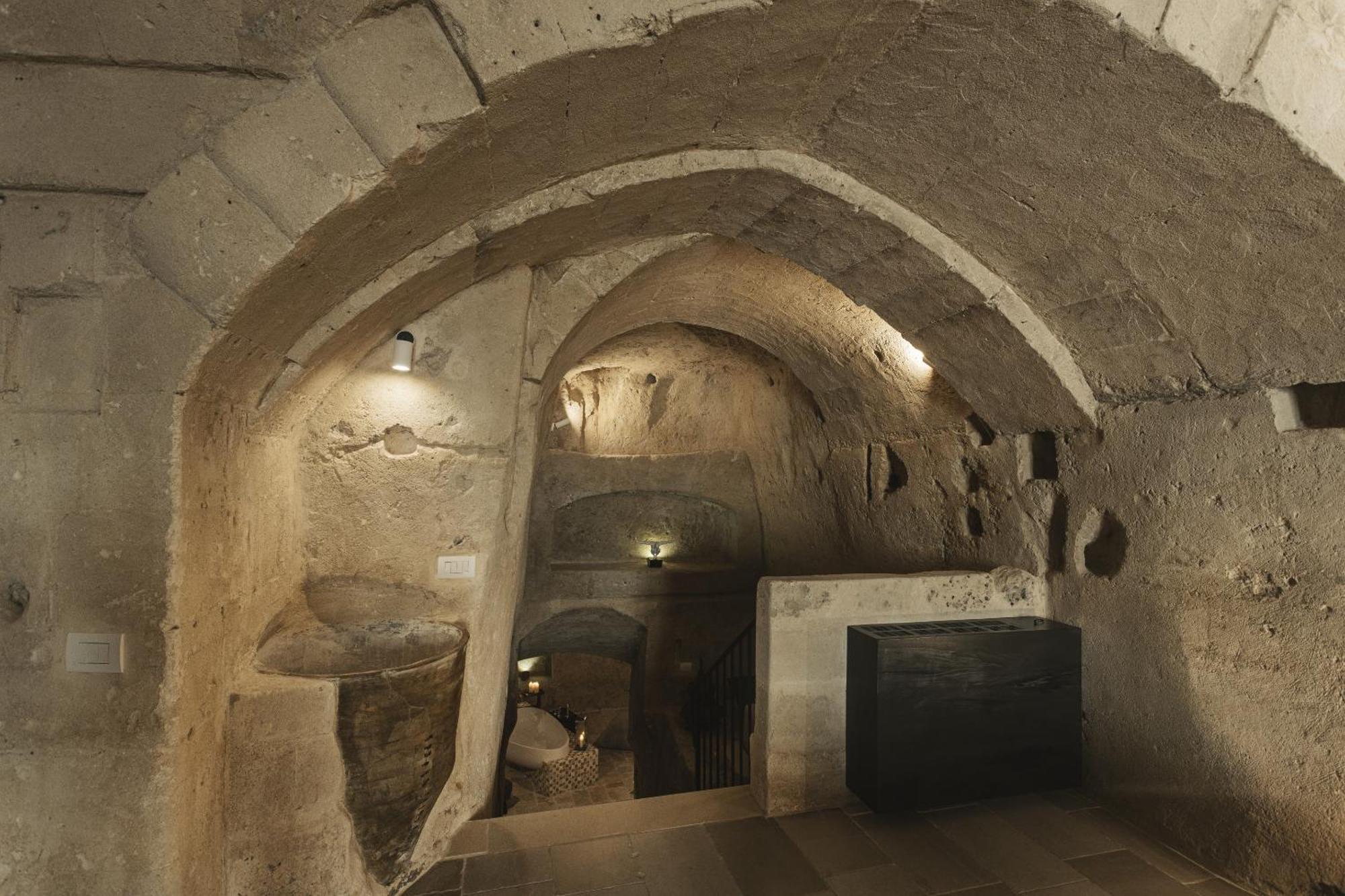 Hotel Aque Cave Matera Esterno foto