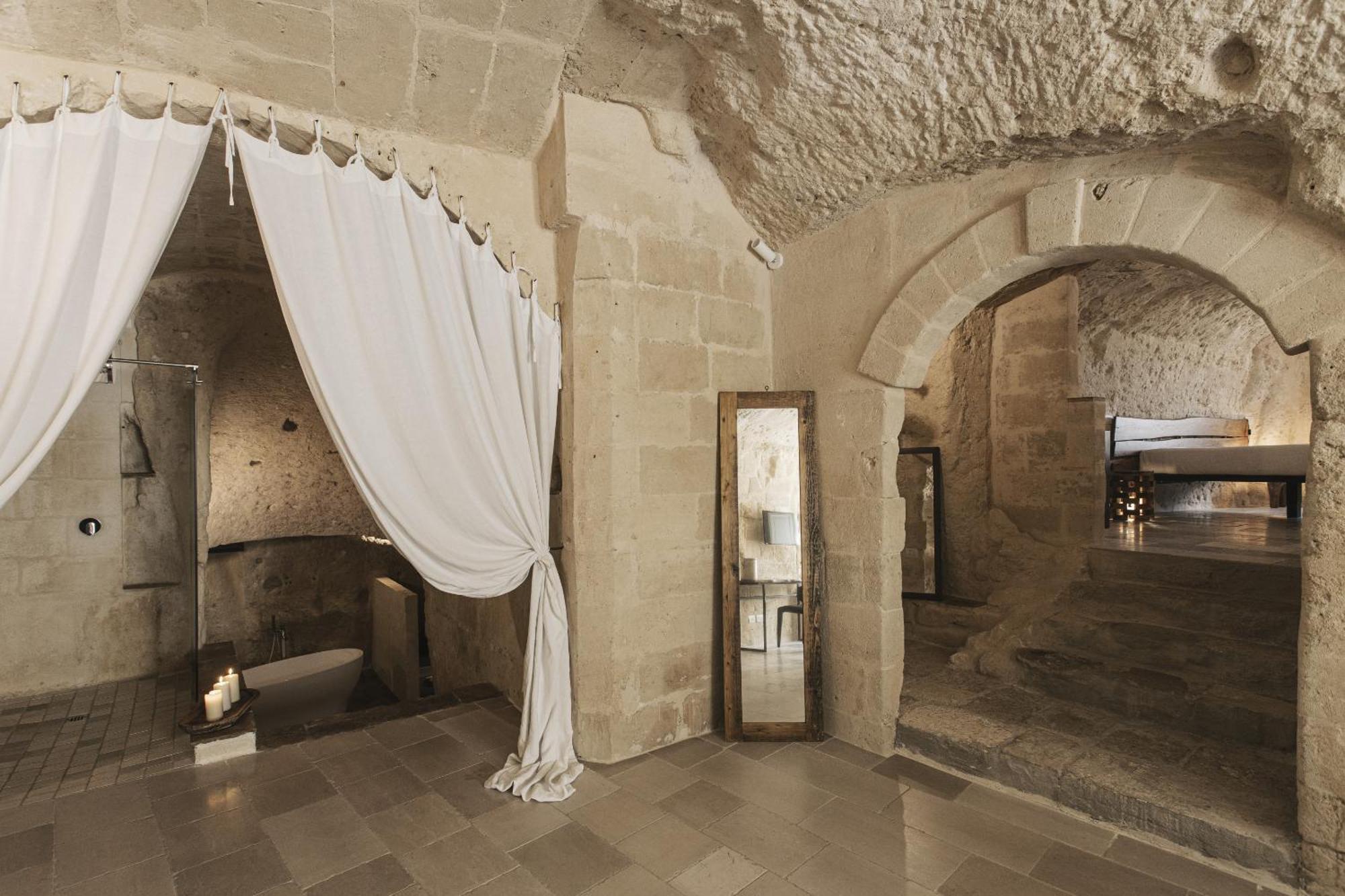 Hotel Aque Cave Matera Esterno foto